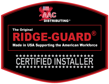 Ridge-Guard Certified Installer Ridge-Guard Certified Installer